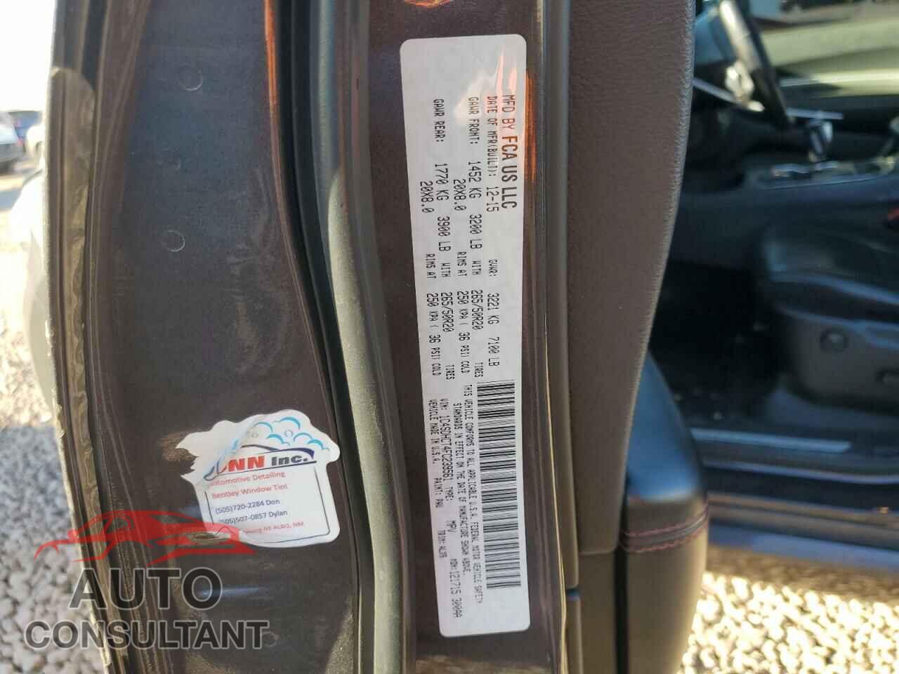 DODGE DURANGO 2015 - 1C4SDHCT4FC239561
