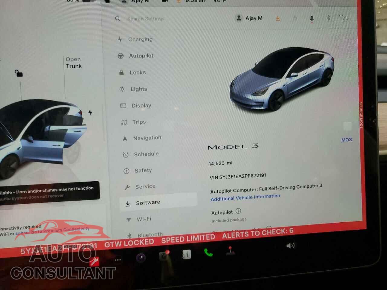 TESLA MODEL 3 2023 - 5YJ3E1EA2PF672191