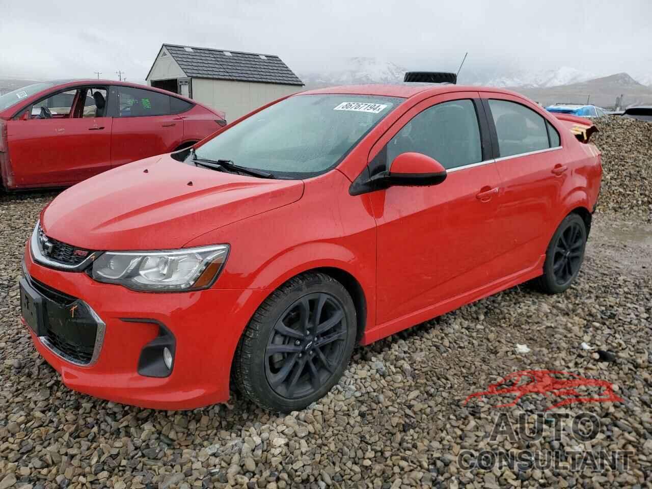 CHEVROLET SONIC 2018 - 1G1JD5SB8J4113010