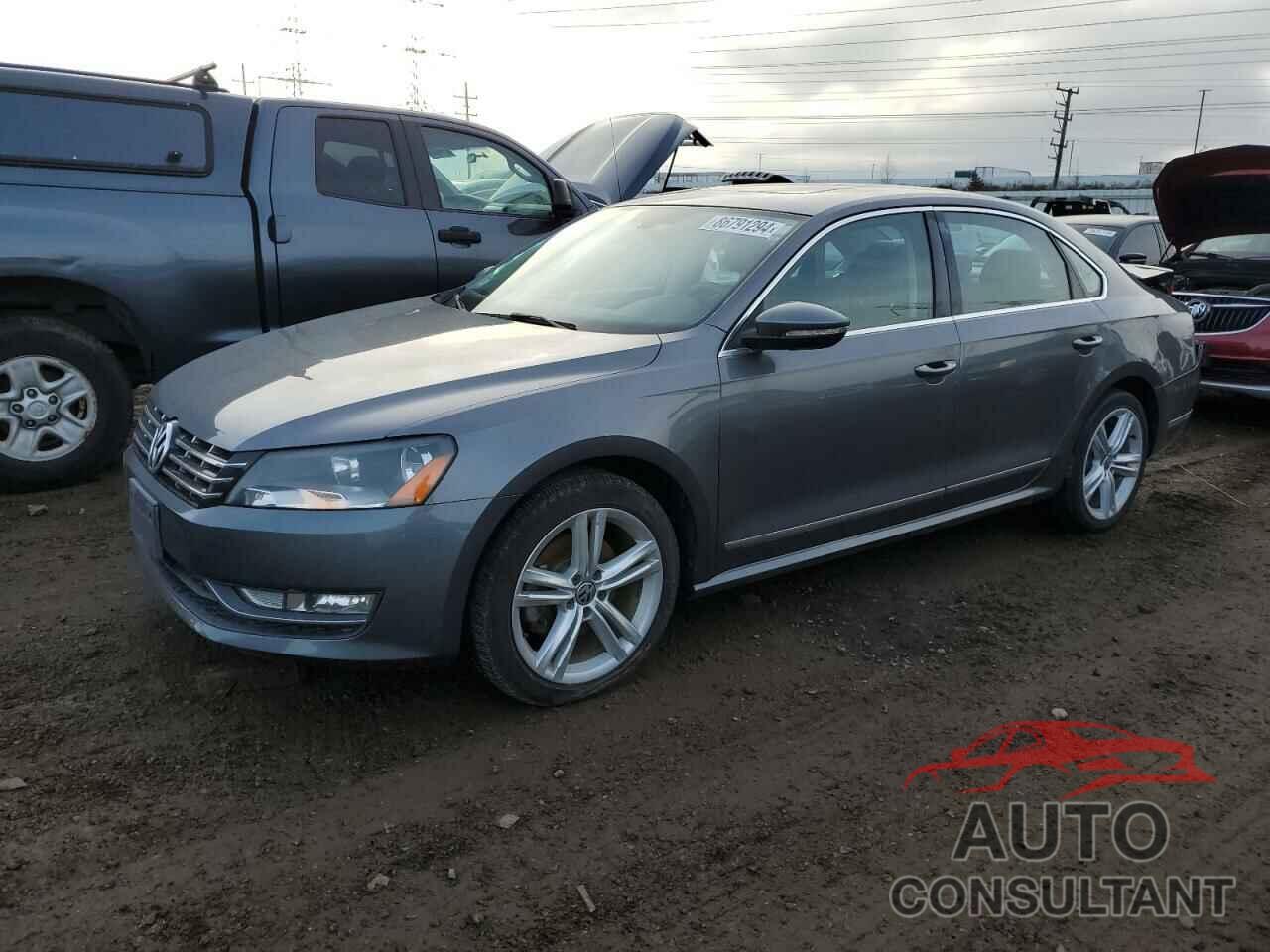 VOLKSWAGEN PASSAT 2012 - 1VWCN7A36CC033763