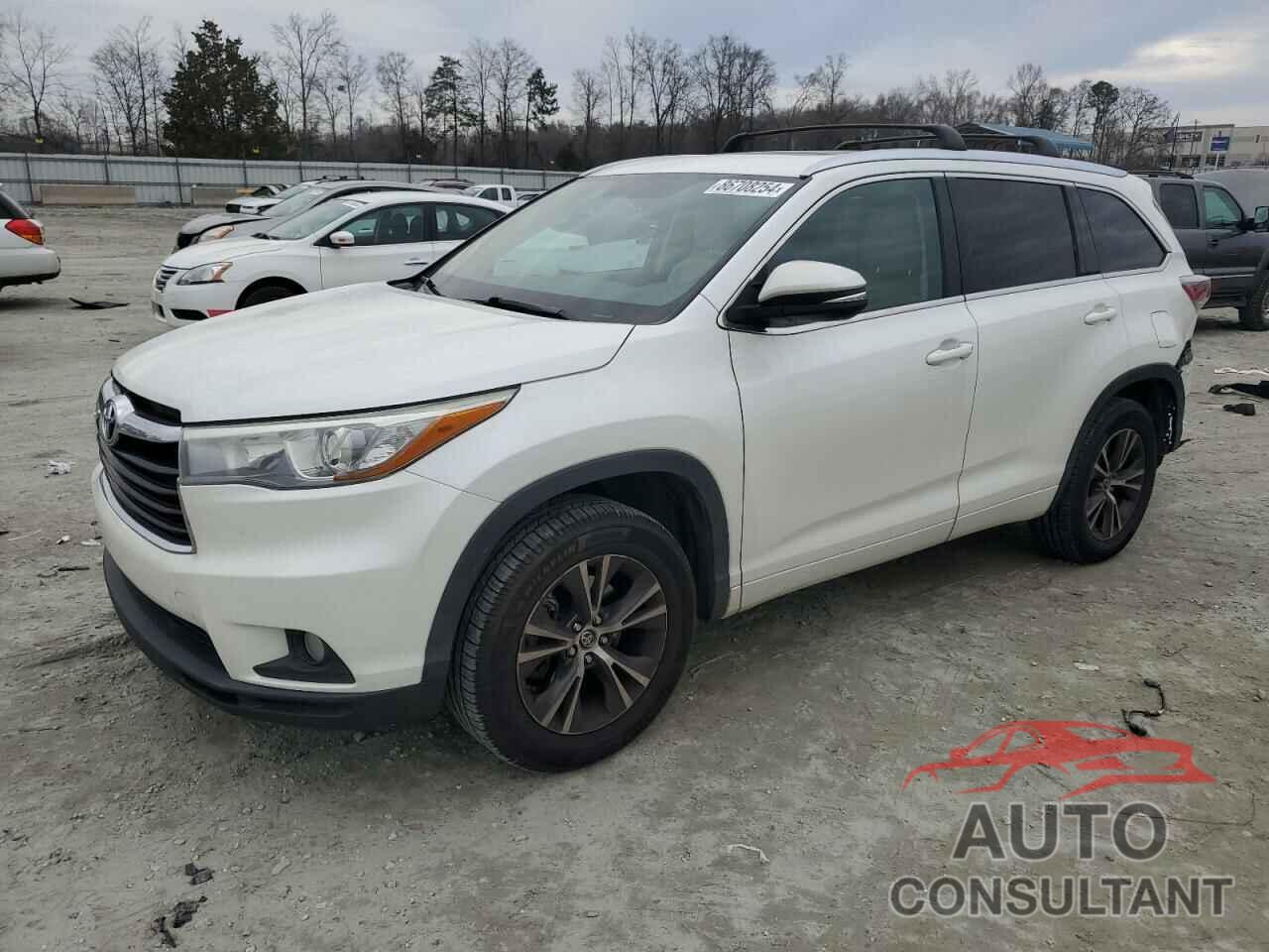 TOYOTA HIGHLANDER 2016 - 5TDKKRFH8GS128126