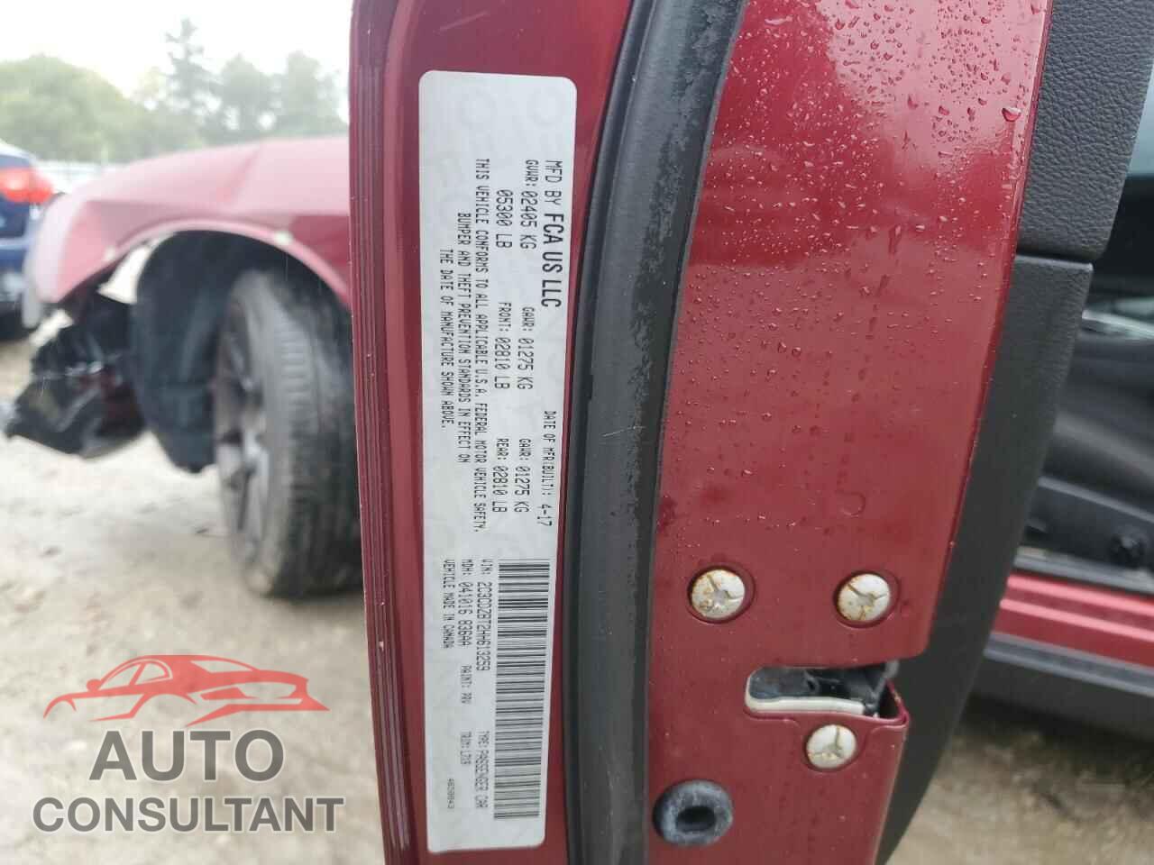 DODGE CHALLENGER 2017 - 2C3CDZBT2HH613259