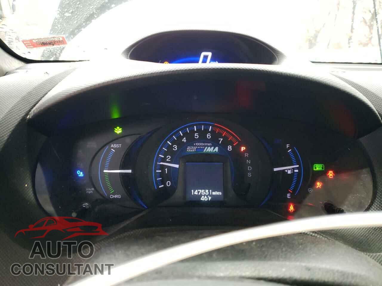 HONDA INSIGHT 2012 - JHMZE2H71CS003826