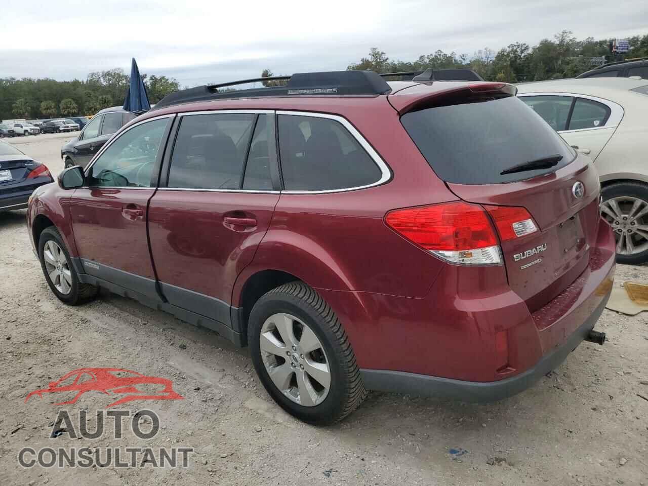 SUBARU OUTBACK 2012 - 4S4BRBJC7C3210788