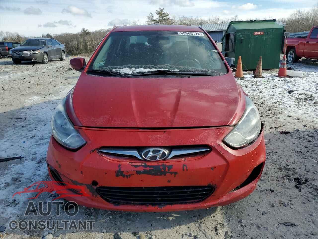 HYUNDAI ACCENT 2012 - KMHCT4AE2CU128013
