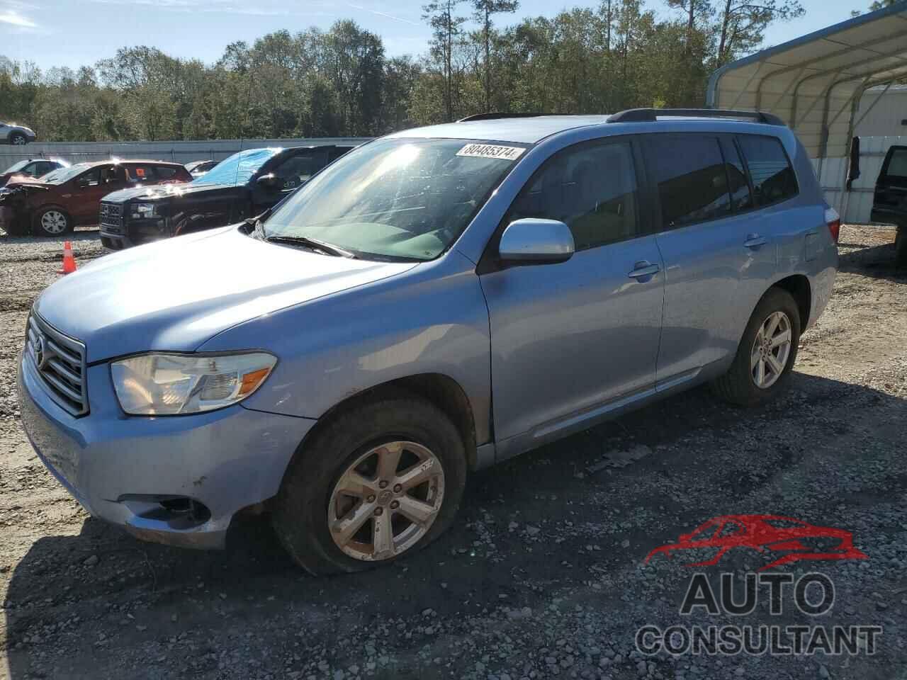 TOYOTA HIGHLANDER 2009 - JTEDA41A192001197