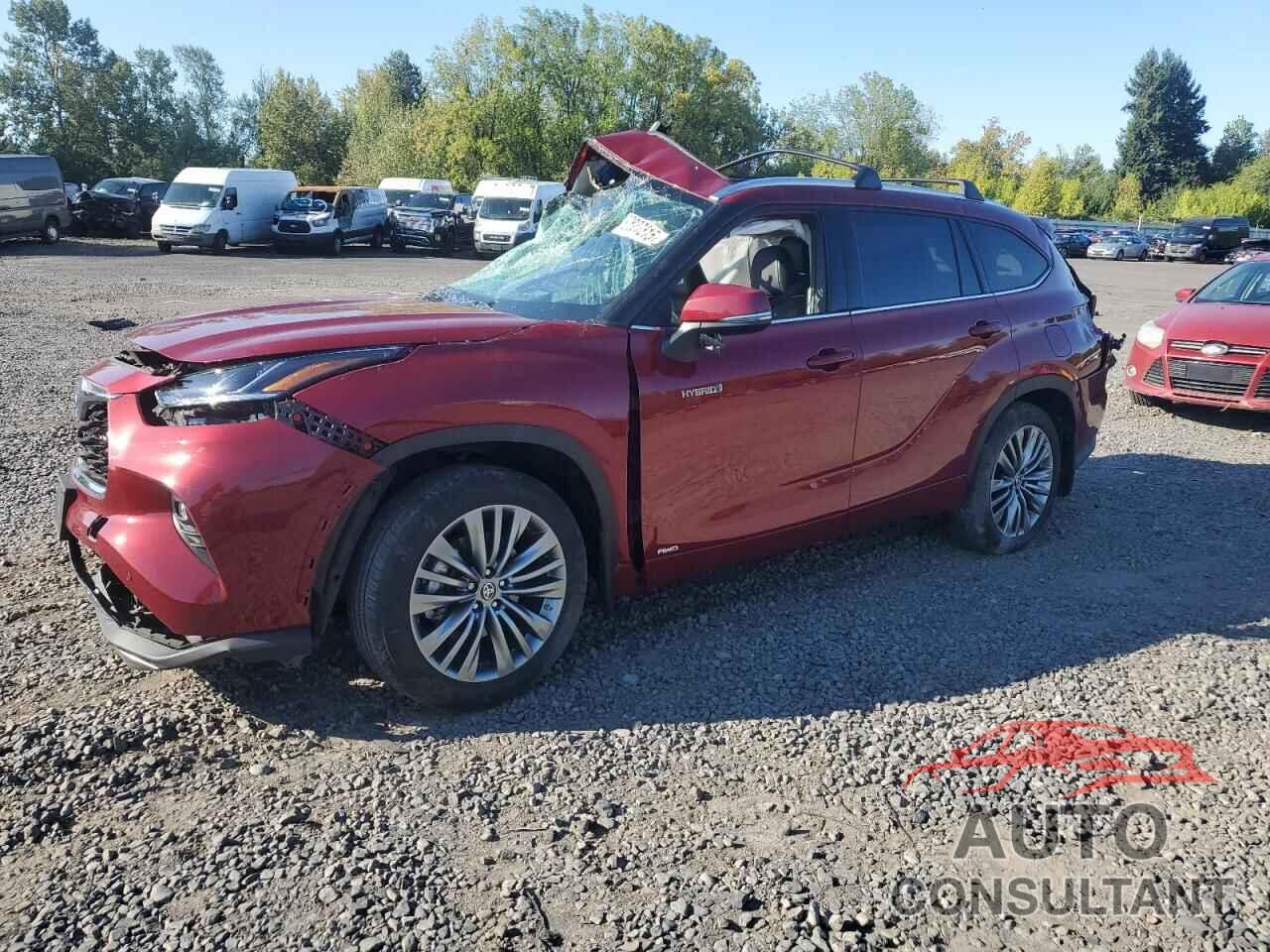 TOYOTA HIGHLANDER 2021 - 5TDEBRCH5MS061756