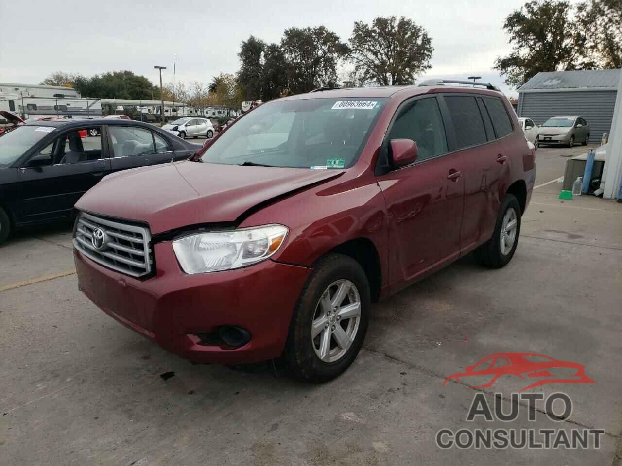 TOYOTA HIGHLANDER 2010 - 5TDBK3EH1AS023935