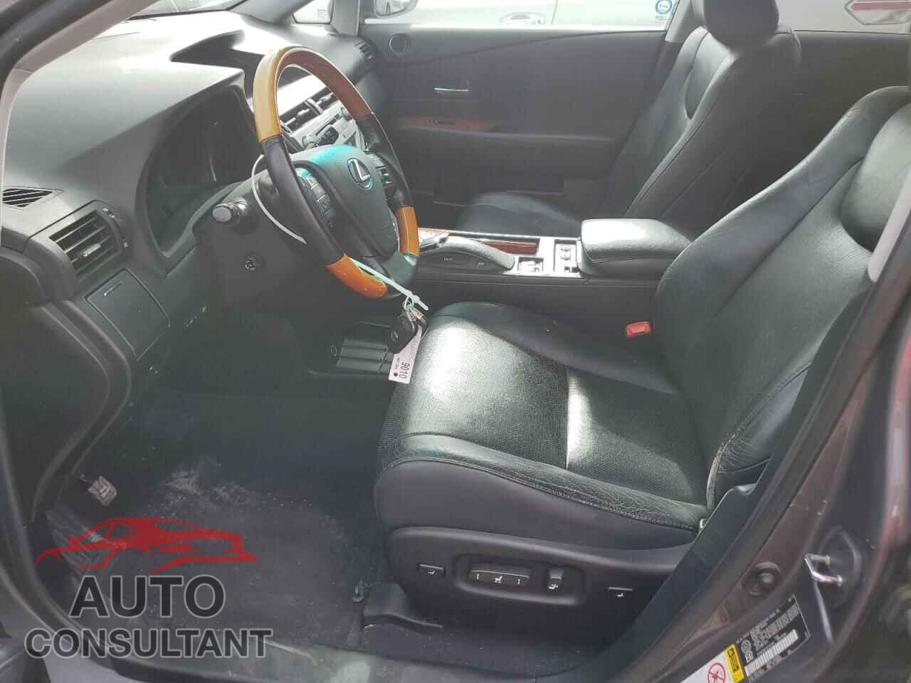 LEXUS RX350 2012 - 2T2BK1BA7CC122181