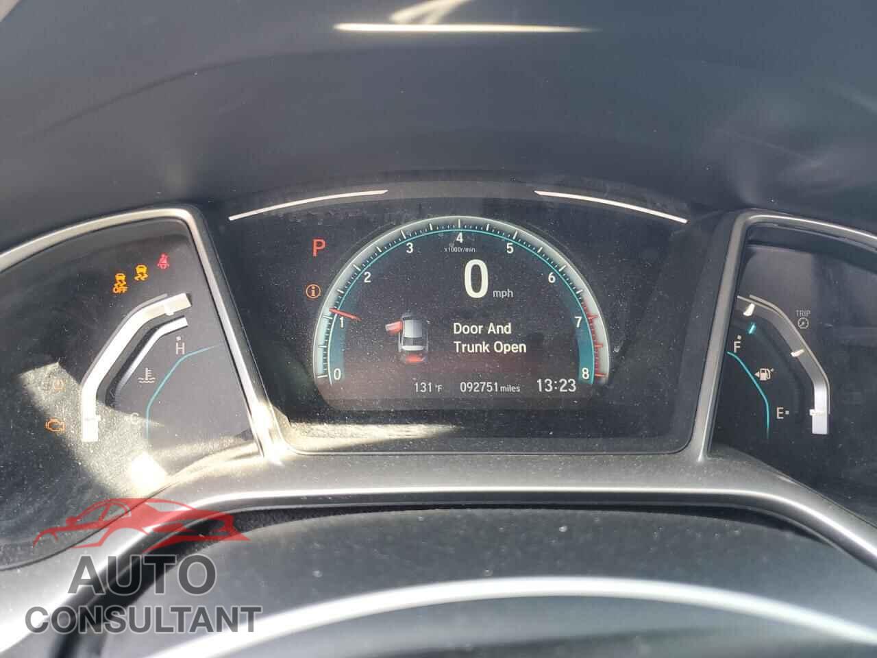 HONDA CIVIC 2017 - 19XFC2F78HE057129