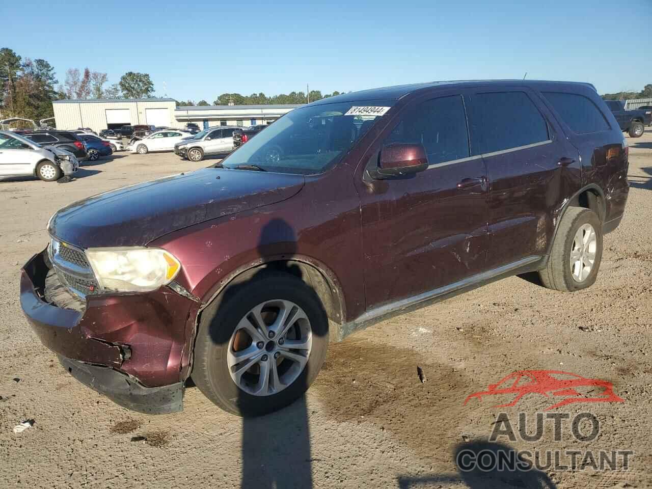 DODGE DURANGO 2012 - 1C4RDHAGXCC257501