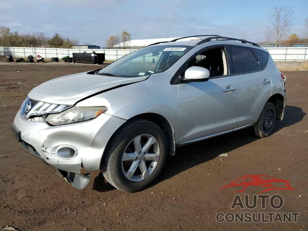 NISSAN MURANO 2009 - JN8AZ18W49W204288