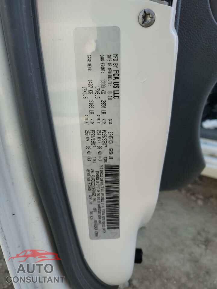 DODGE CARAVAN 2019 - 2C4RDGEG1KR520985