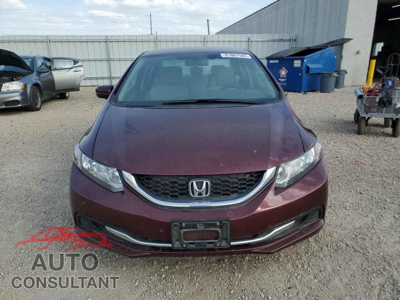 HONDA CIVIC 2014 - 19XFB2F5XEE008298