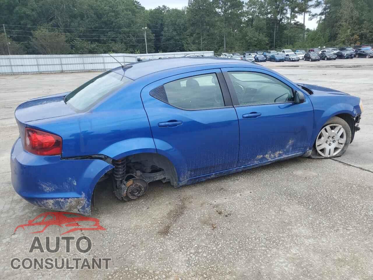 DODGE AVENGER 2013 - 1C3CDZAB6DN507858