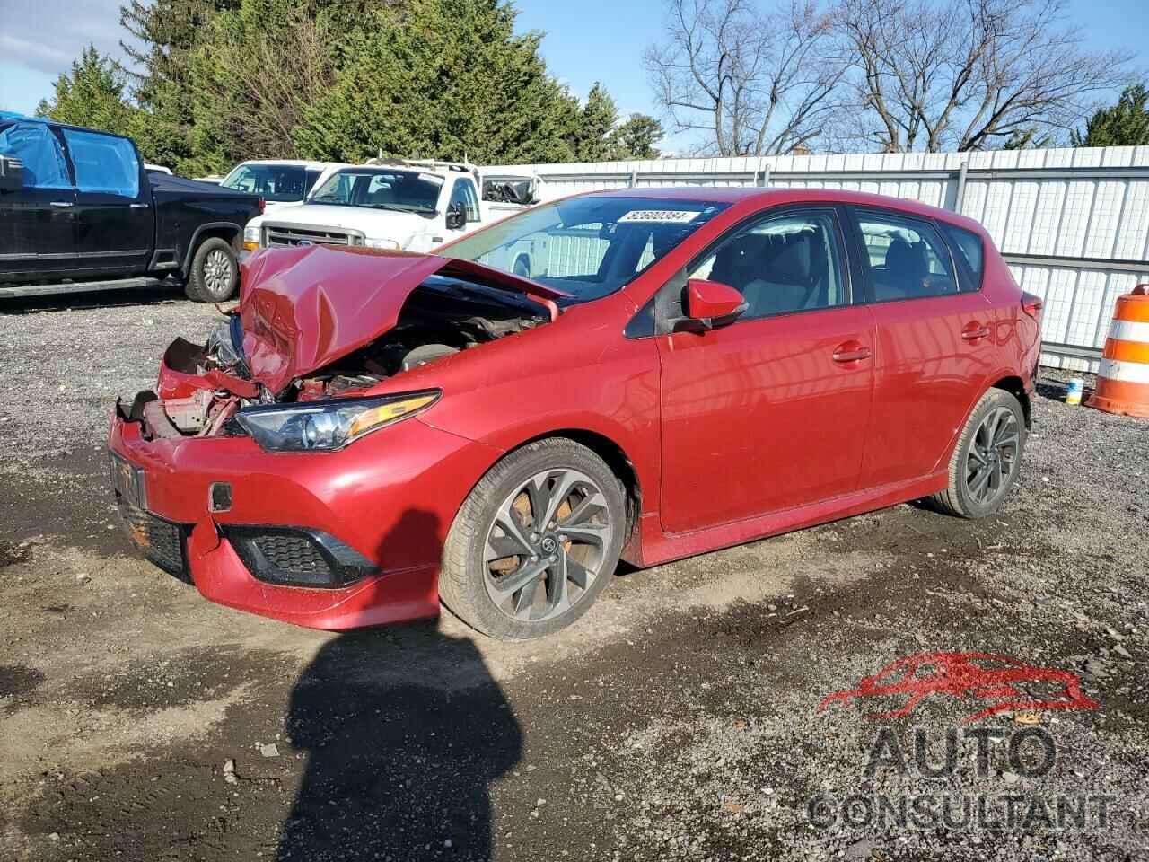 TOYOTA SCION 2016 - JTNKARJE9GJ514000
