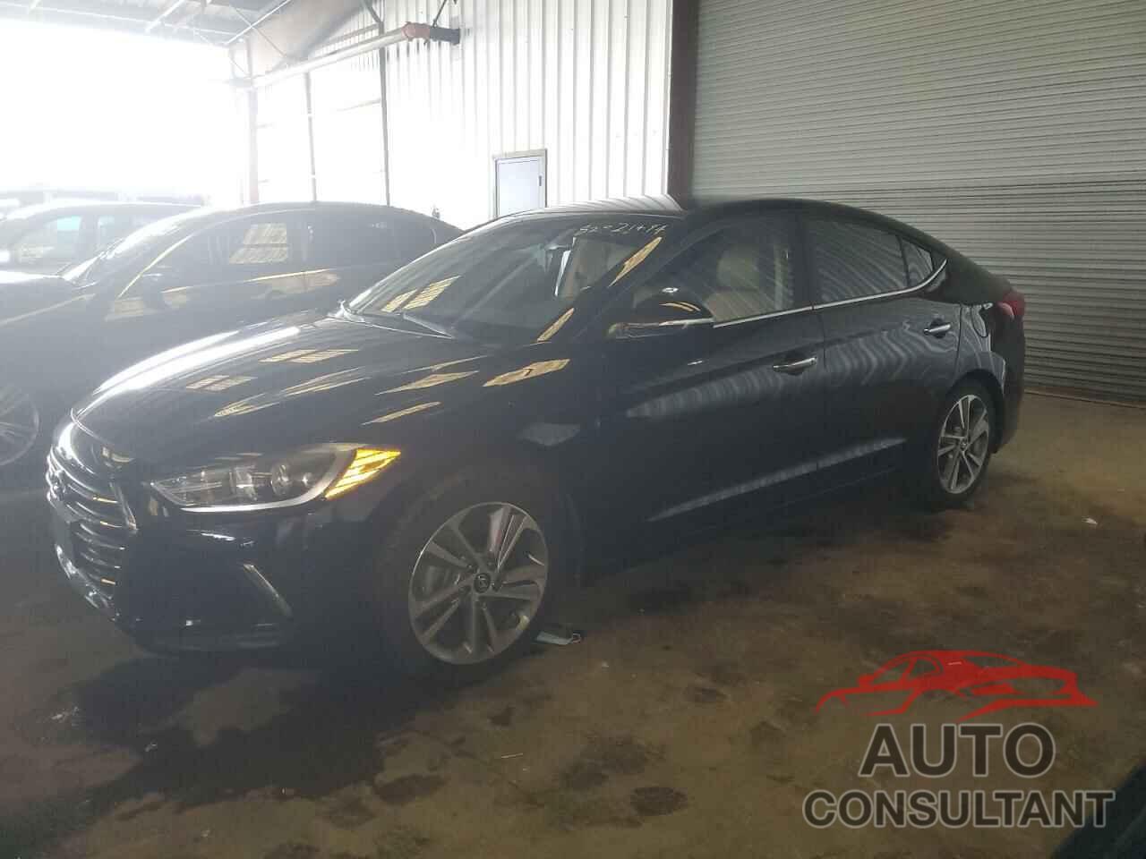 HYUNDAI ELANTRA 2017 - KMHD84LF4HU260192