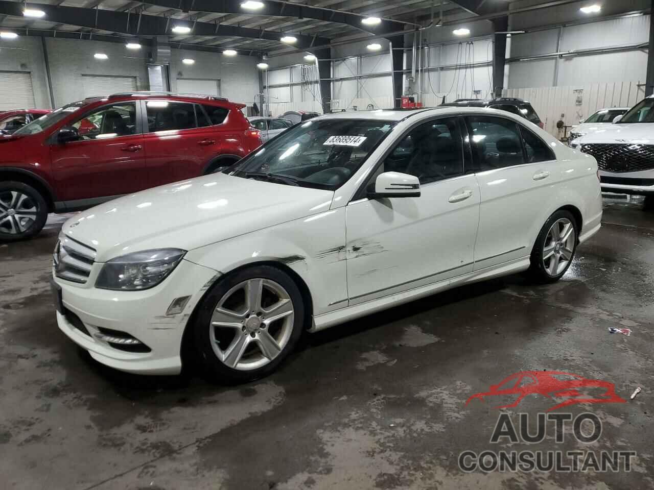 MERCEDES-BENZ C-CLASS 2011 - WDDGF8BB3BR163854