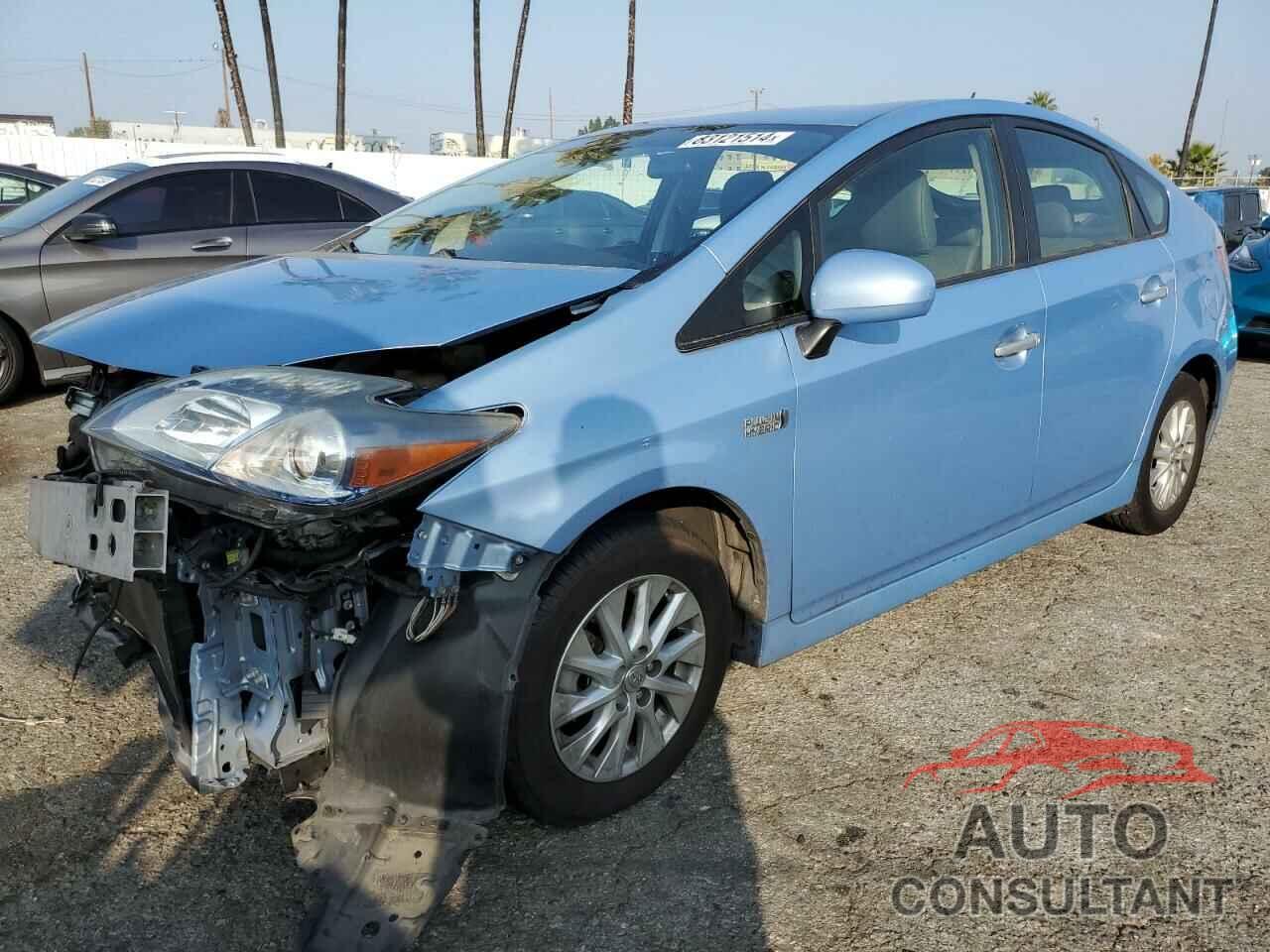 TOYOTA PRIUS 2012 - JTDKN3DP2C3025682