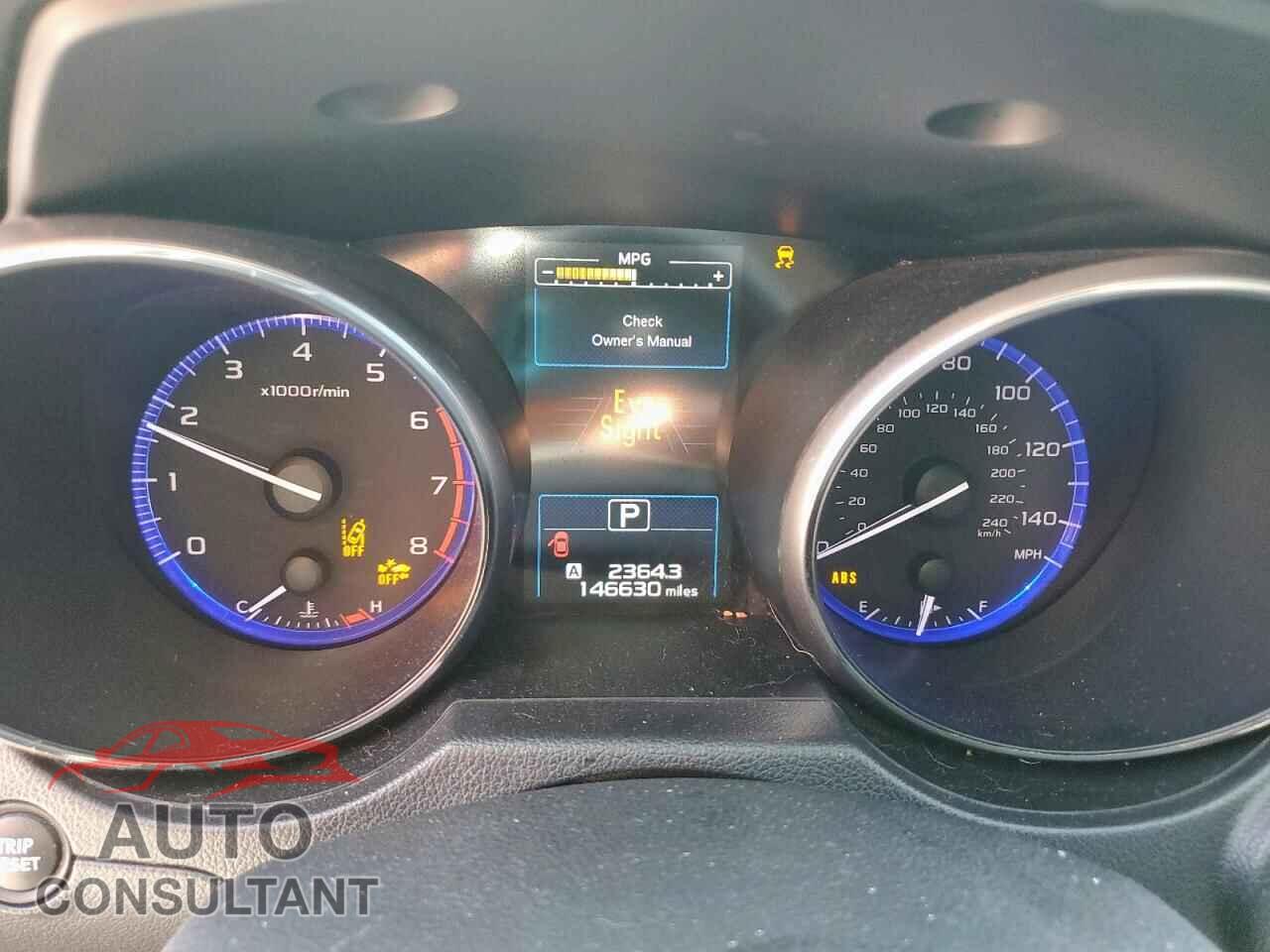 SUBARU OUTBACK 2015 - 4S4BSBNC8F3292954