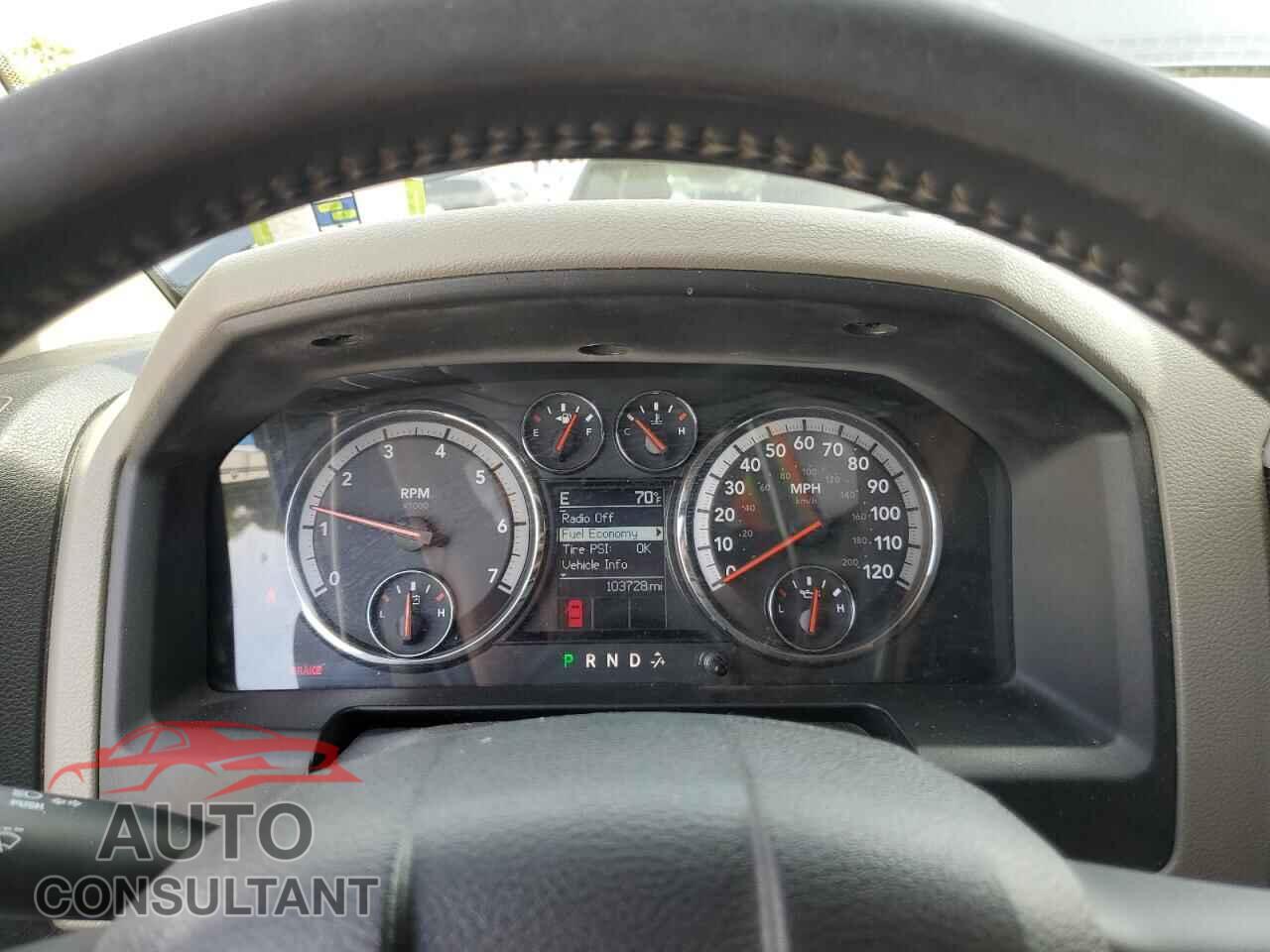 DODGE RAM 1500 2012 - 1C6RD7GT6CS329189