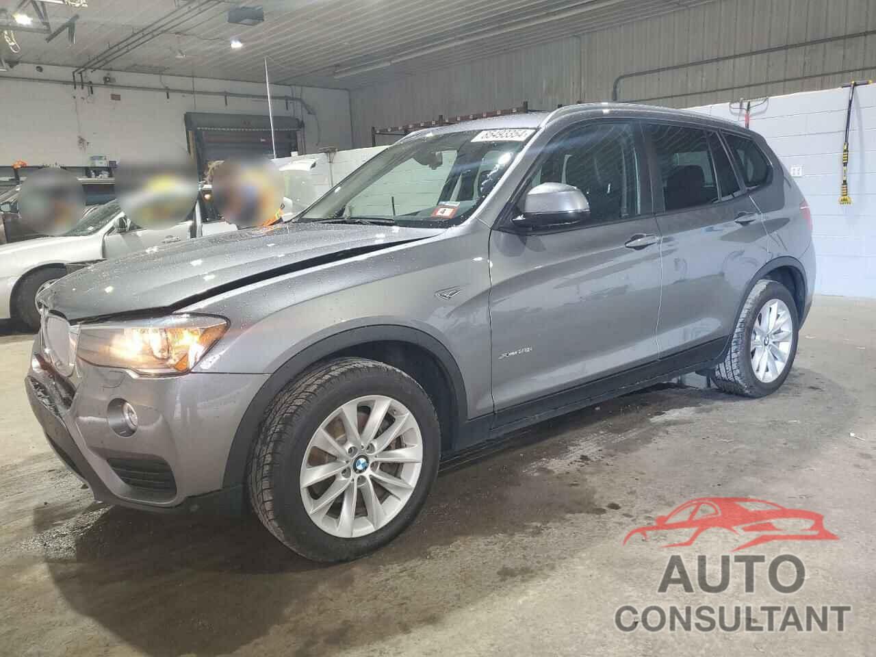 BMW X3 2016 - 5UXWX9C50G0D93348