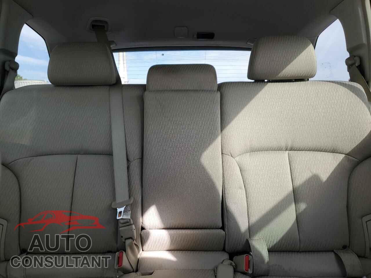 SUBARU OUTBACK 2012 - 4S4BRBCC3C3211904