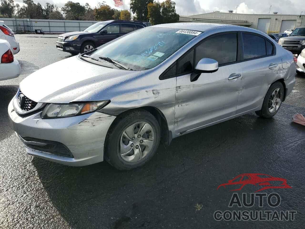 HONDA CIVIC 2013 - 19XFB2F51DE092896