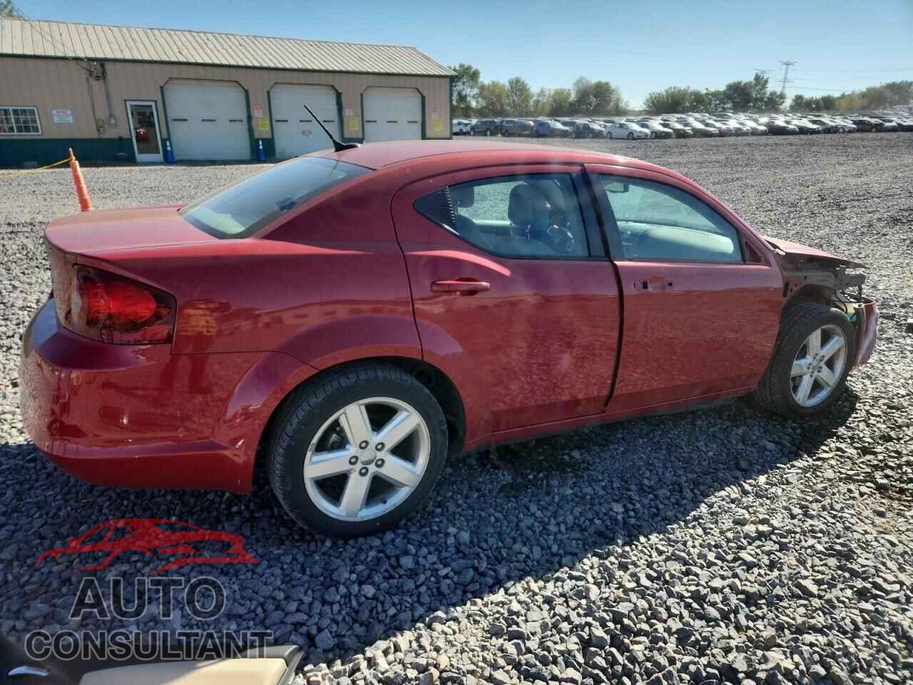 DODGE AVENGER 2012 - 1C3CDZCB4CN153656