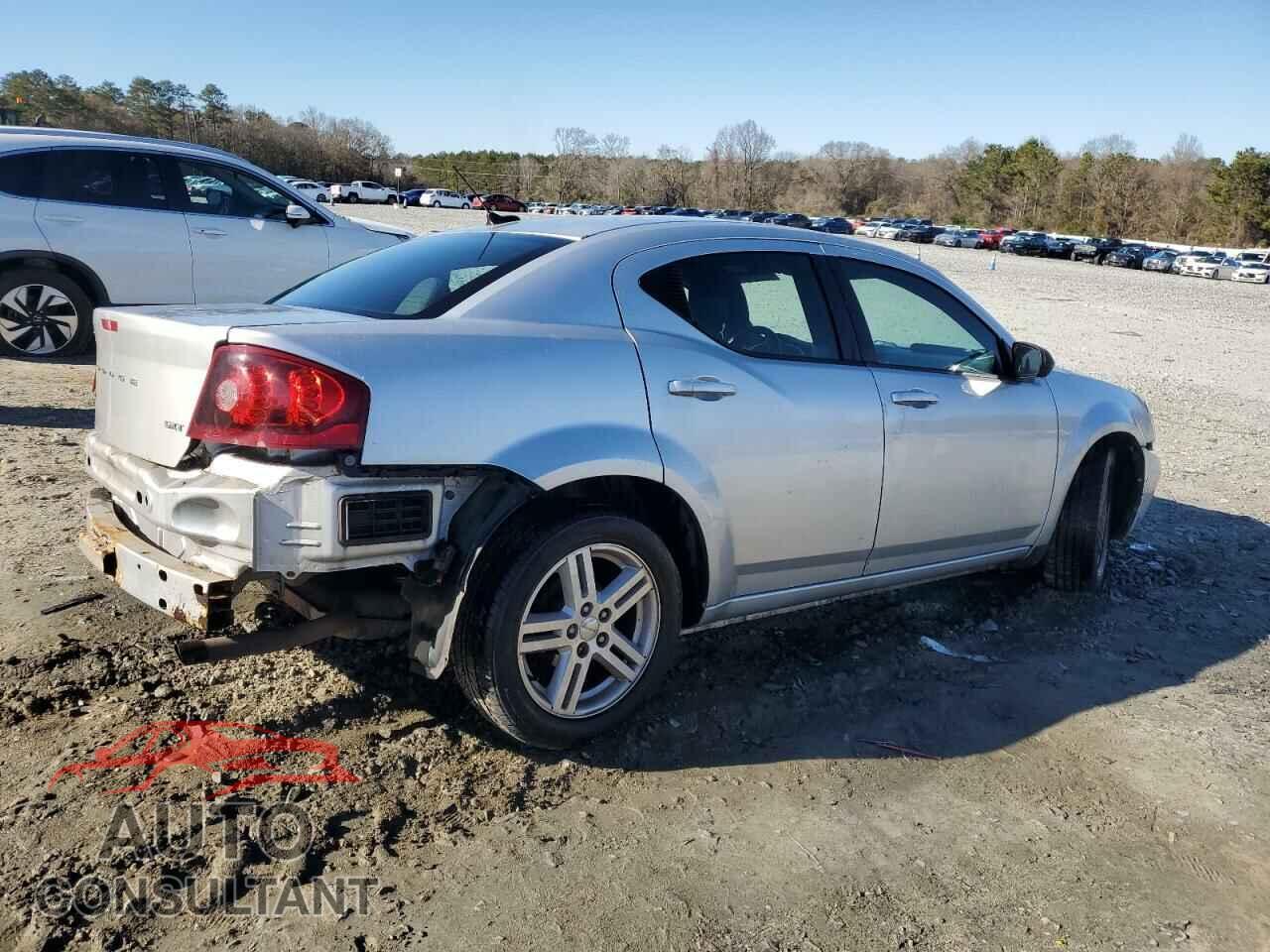 DODGE AVENGER 2012 - 1C3CDZCB0CN196522