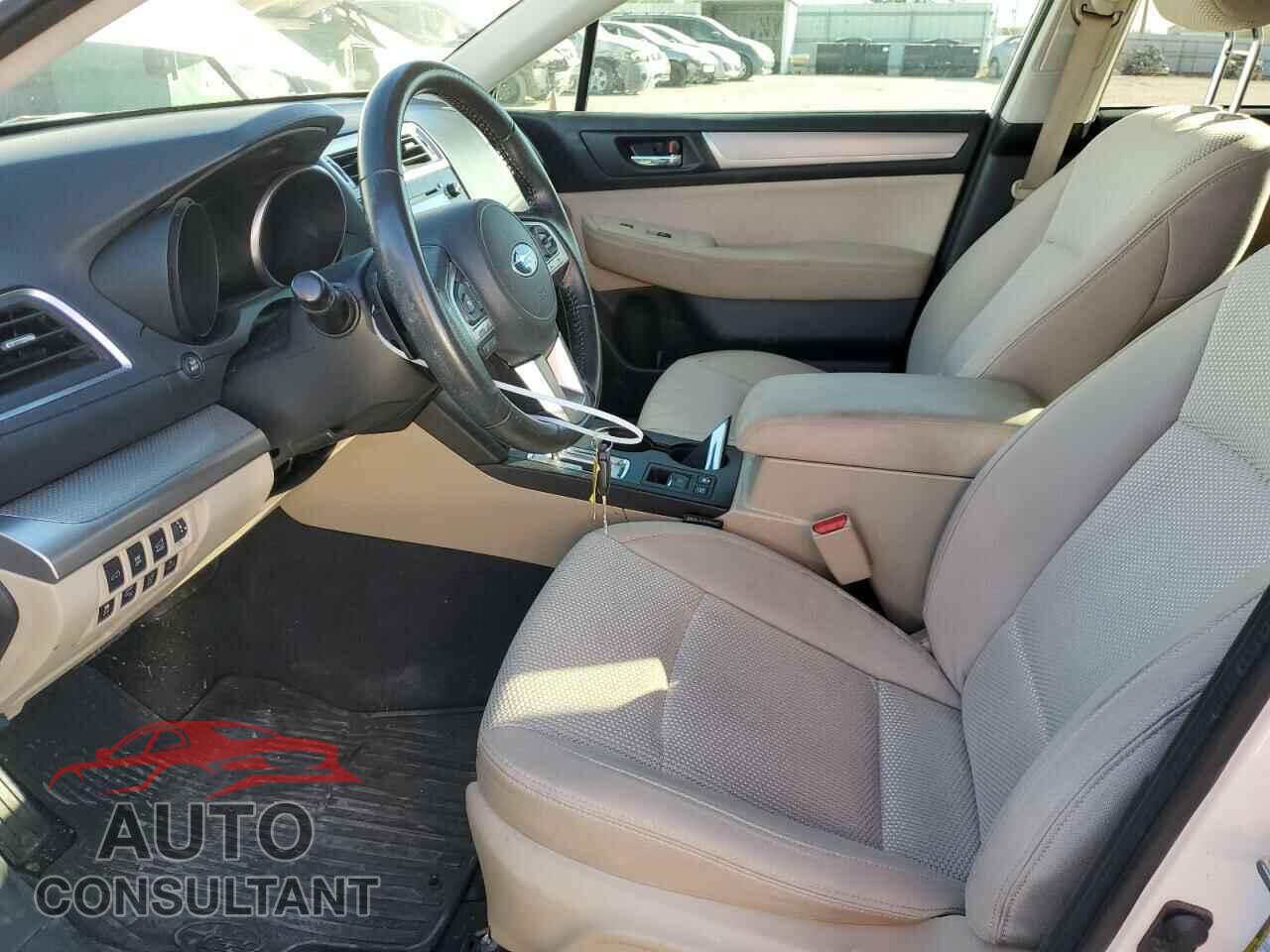 SUBARU OUTBACK 2016 - 4S4BSAHC6G3327725