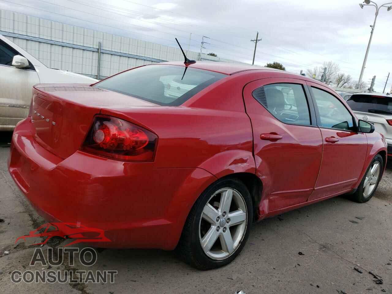 DODGE AVENGER 2013 - 1C3CDZAB5DN722504