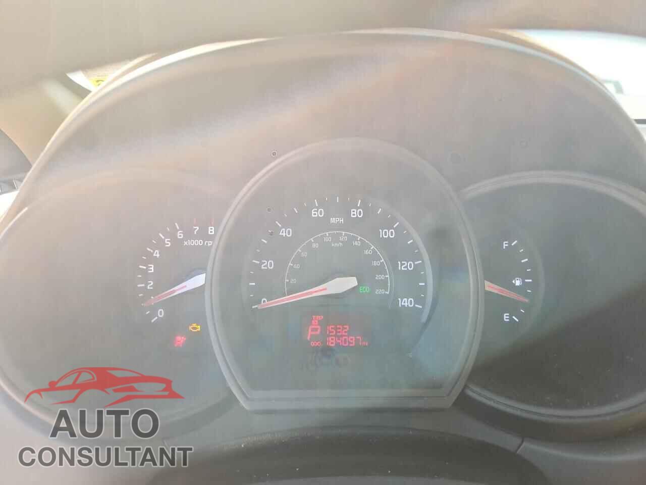 KIA RIO 2012 - KNADM5A38C6090881