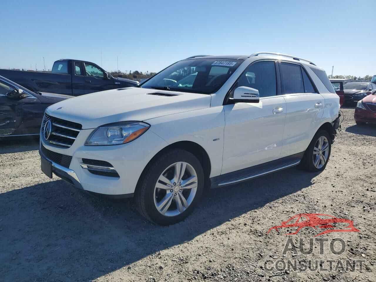 MERCEDES-BENZ M-CLASS 2012 - 4JGDA5HB8CA019584