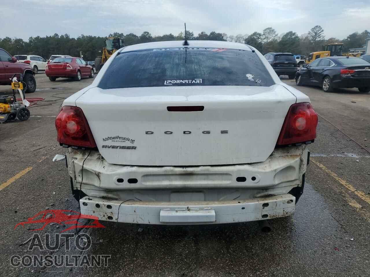 DODGE AVENGER 2012 - 1C3CDZAB6CN110701
