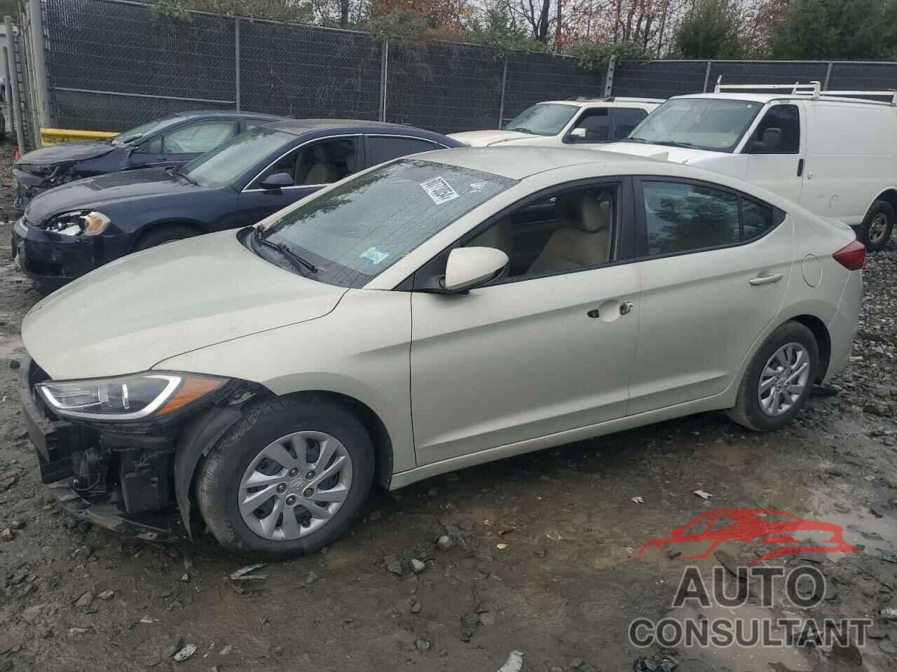 HYUNDAI ELANTRA 2017 - KMHD74LF4HU126477