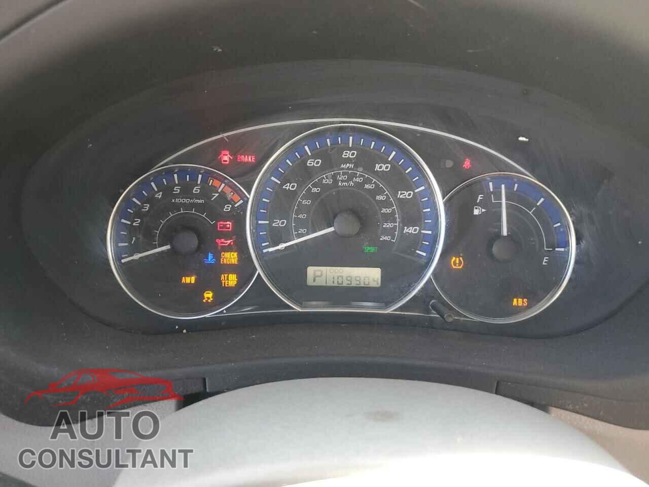 SUBARU FORESTER 2012 - JF2SHBBC7CH435769