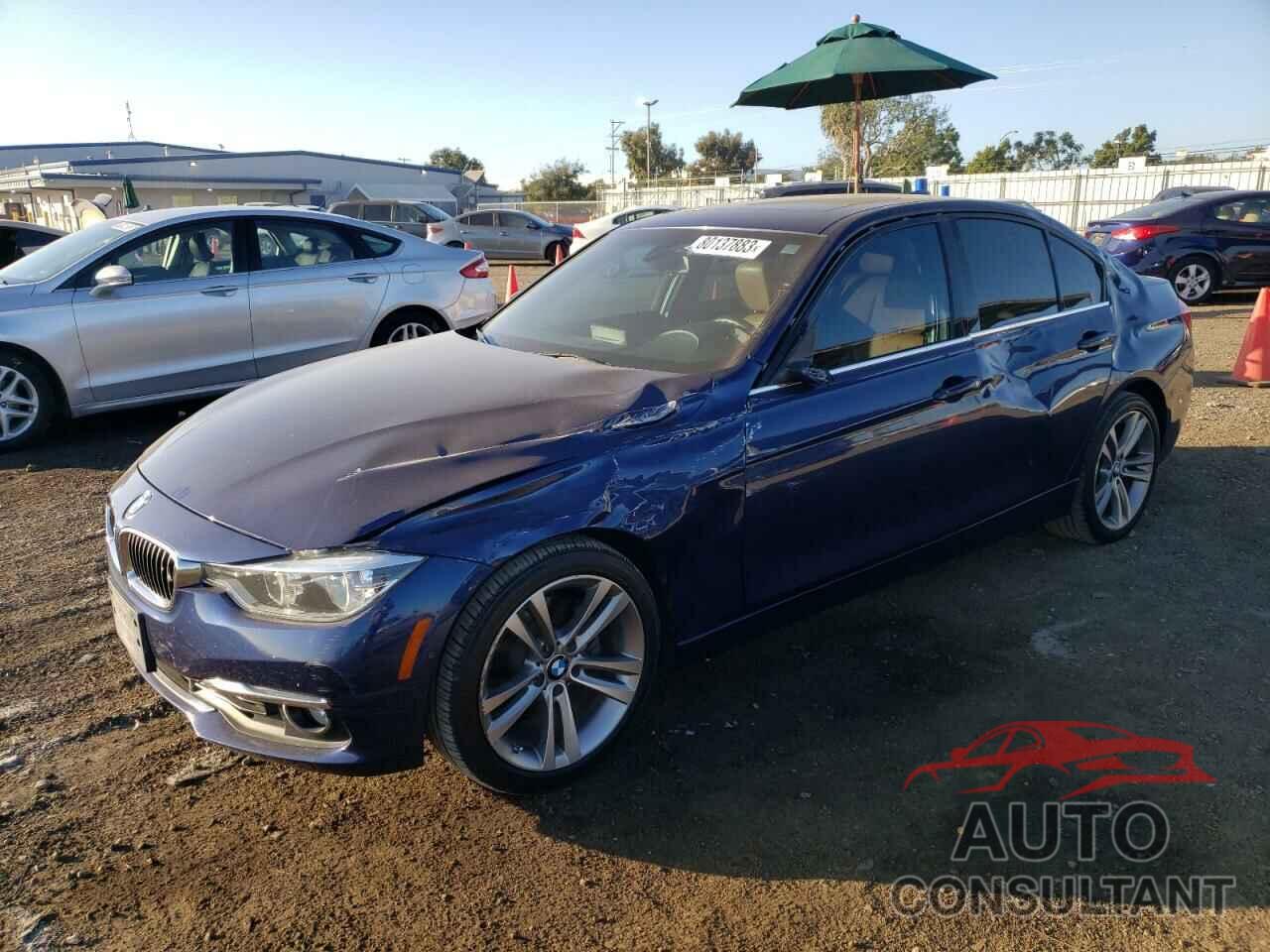 BMW 3 SERIES 2016 - WBA8E9C53GK604086