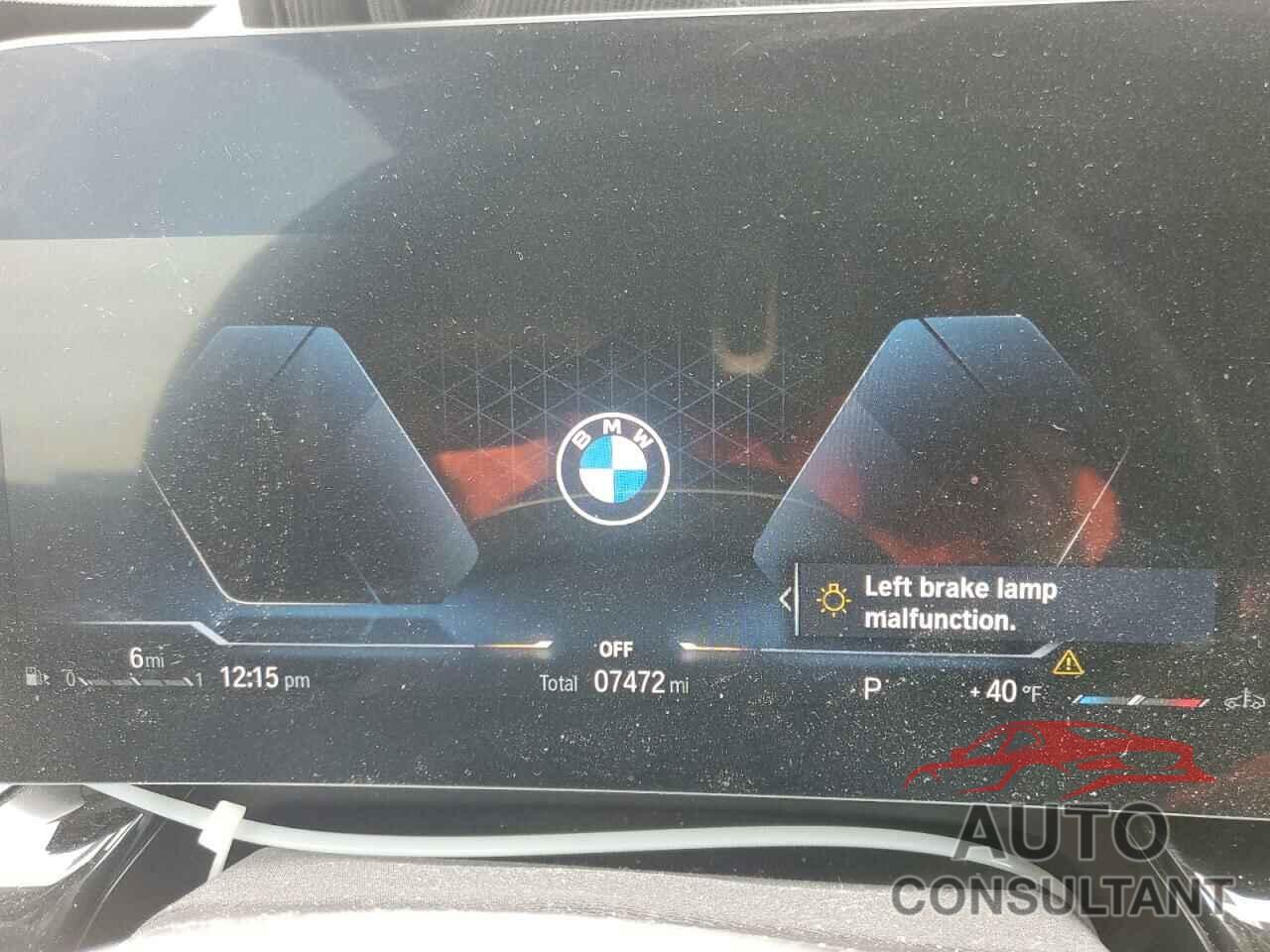 BMW X1 2023 - WBX73EF0XP5V96647