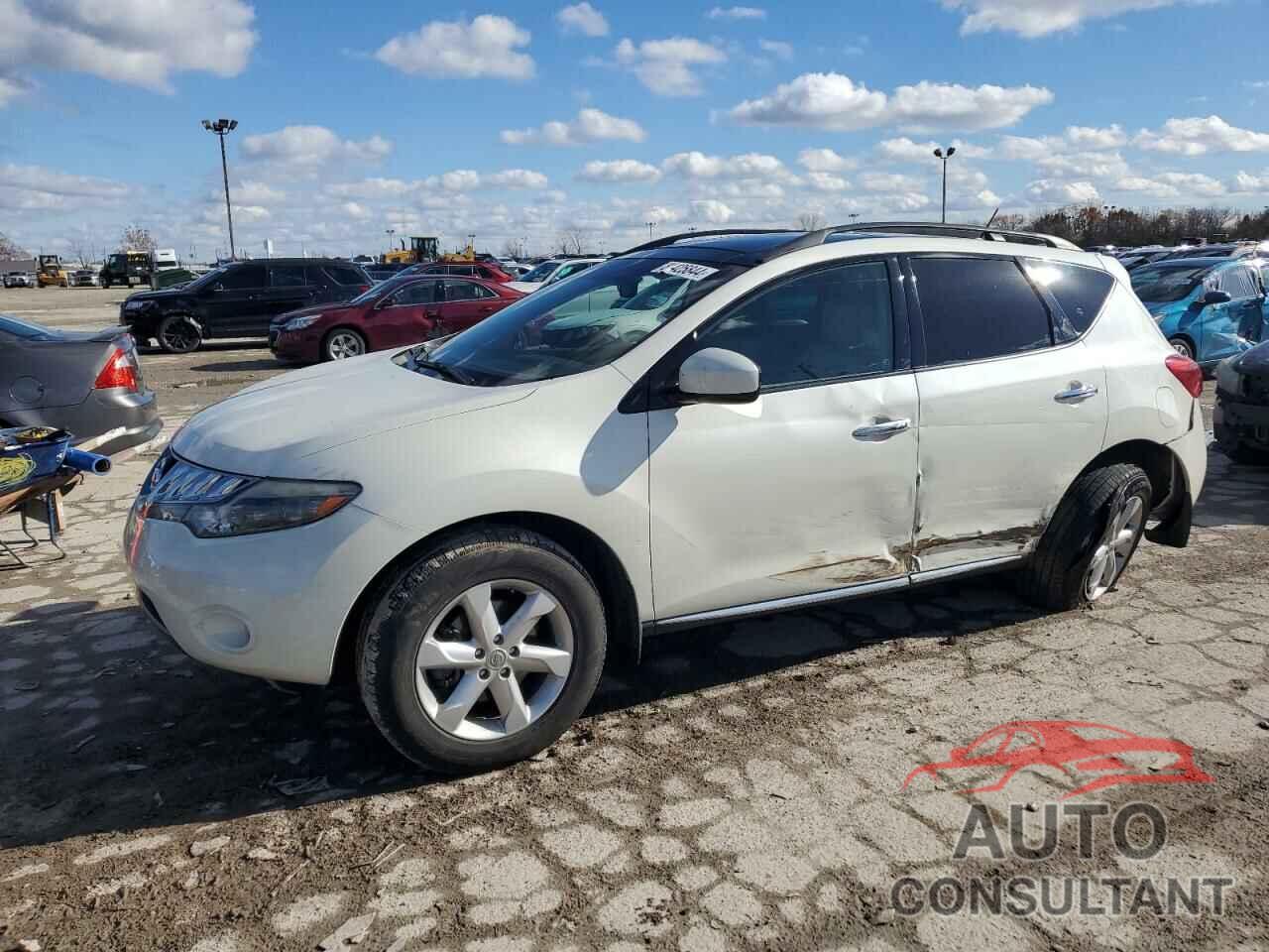 NISSAN MURANO 2010 - JN8AZ1MW2AW109528