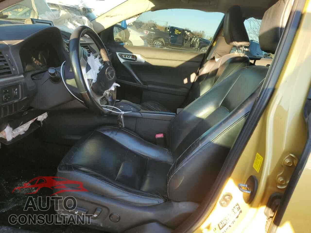 LEXUS CT 200 2011 - JTHKD5BH6B2000300