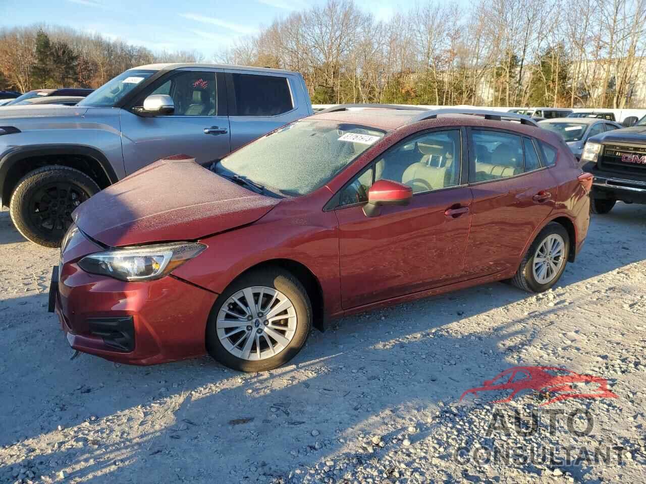 SUBARU IMPREZA 2018 - 4S3GTAD64J3712053