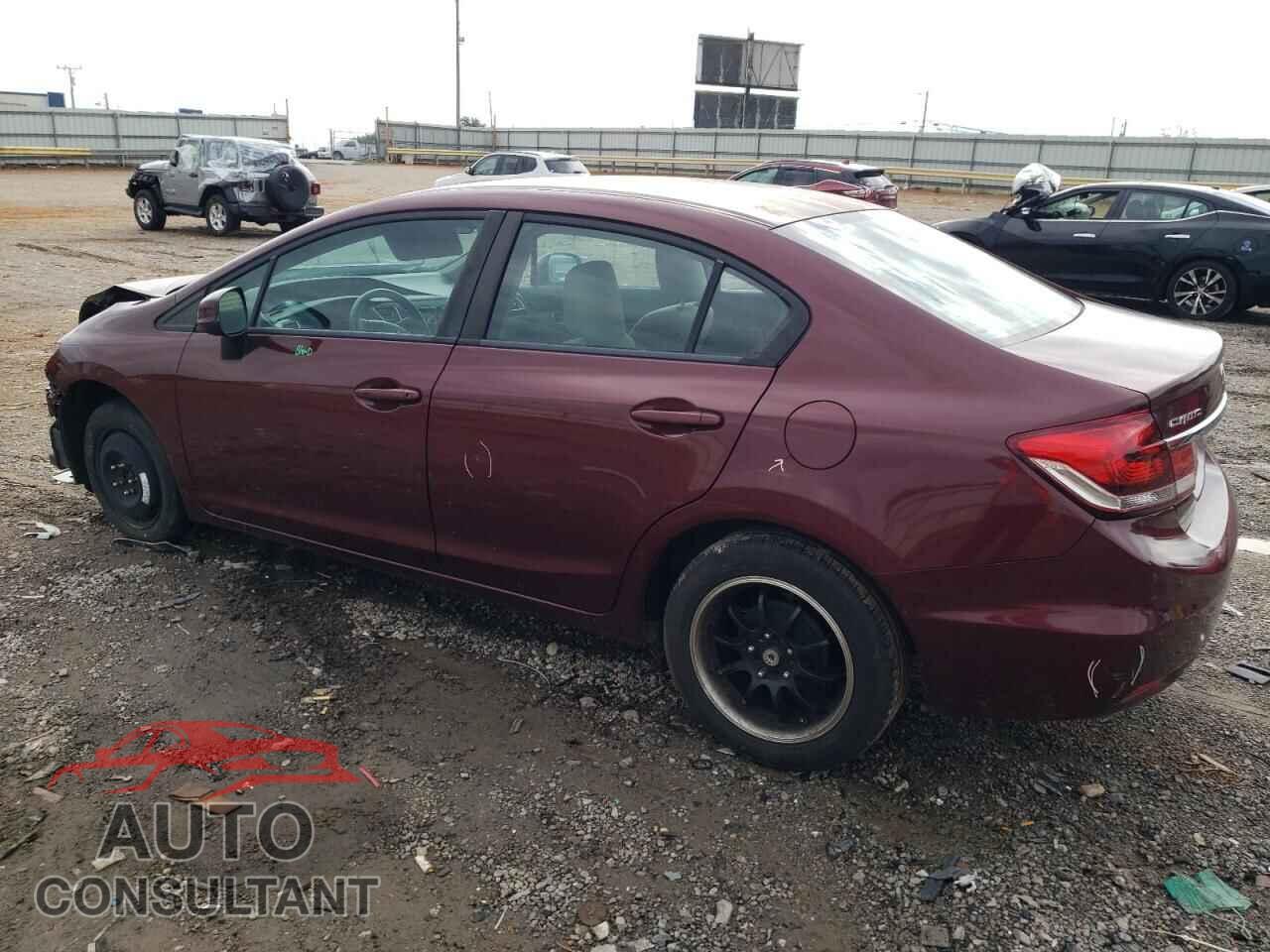 HONDA CIVIC 2013 - 2HGFB2F55DH583249