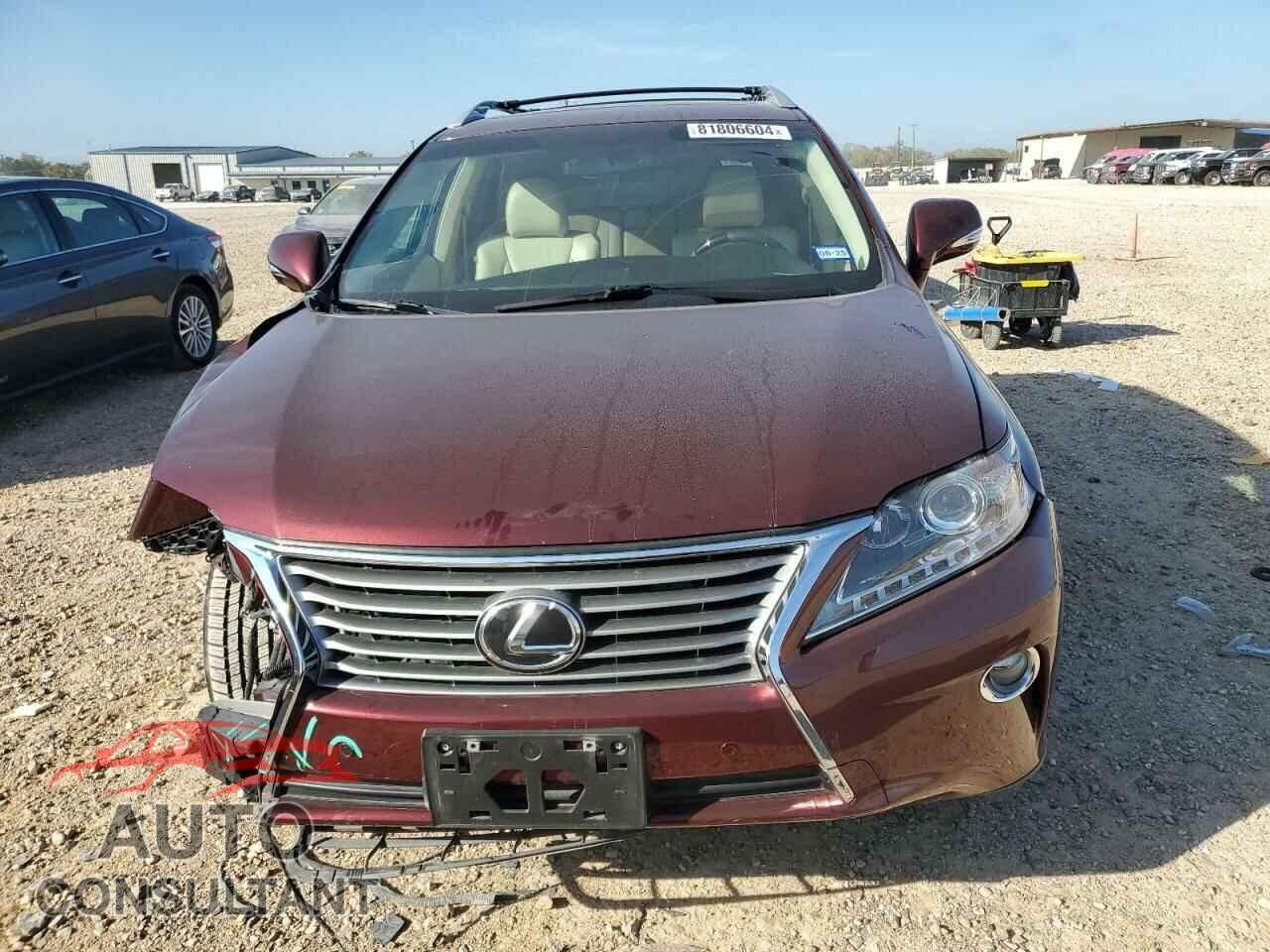 LEXUS RX350 2013 - 2T2ZK1BA7DC096665