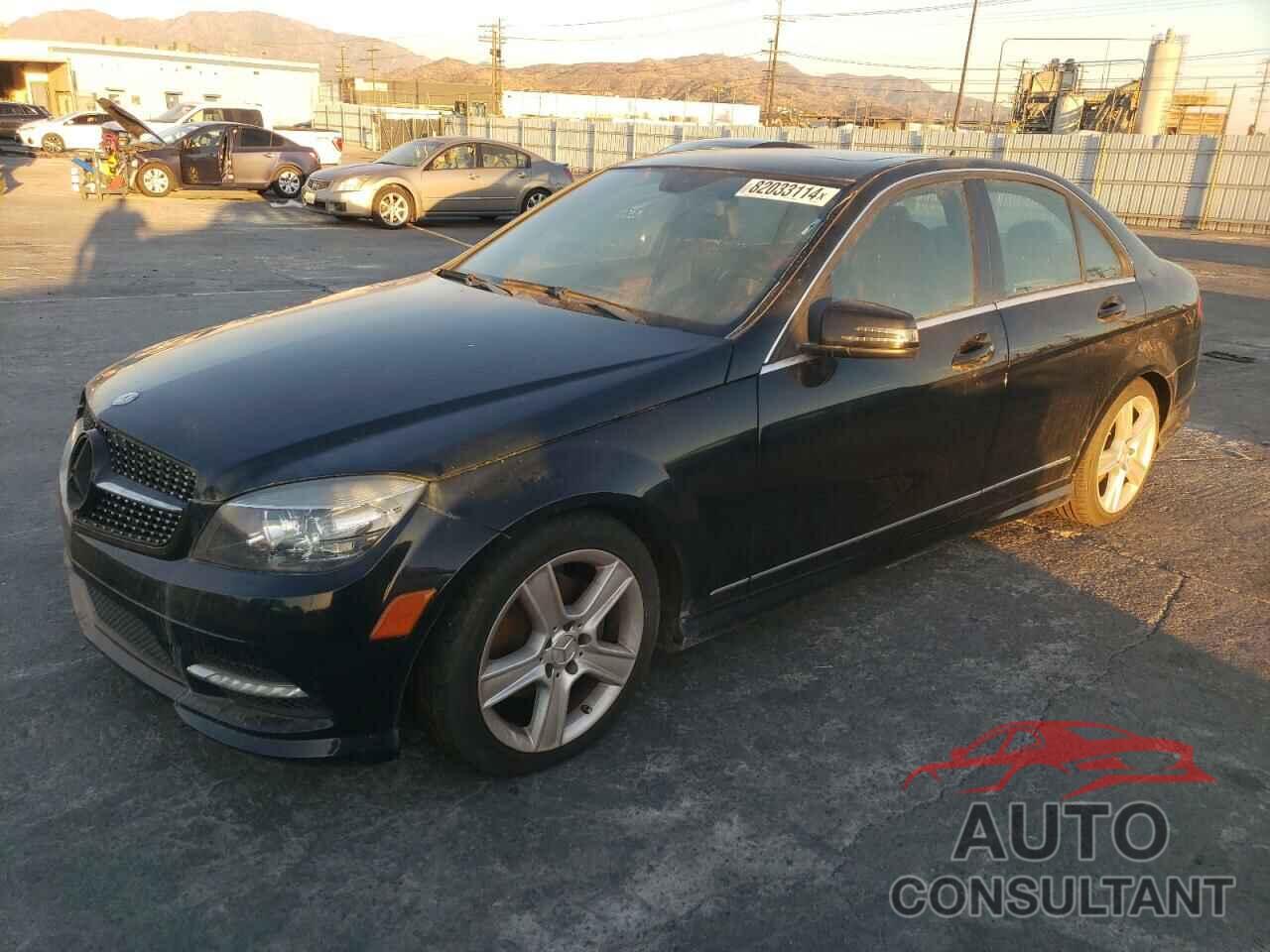 MERCEDES-BENZ C-CLASS 2011 - WDDGF8BB9BF653555
