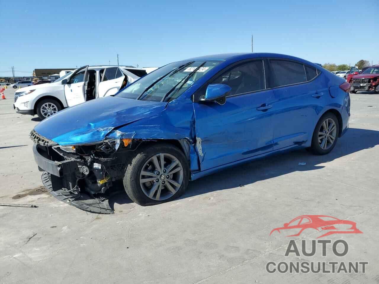 HYUNDAI ELANTRA 2018 - 5NPD84LF1JH237277