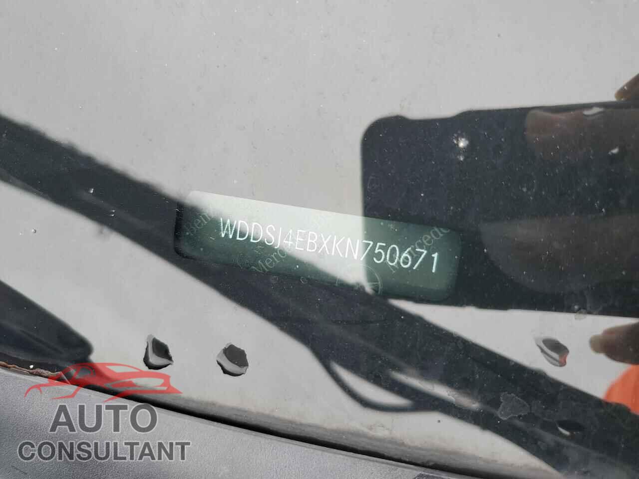MERCEDES-BENZ CLA-CLASS 2019 - WDDSJ4EBXKN750671