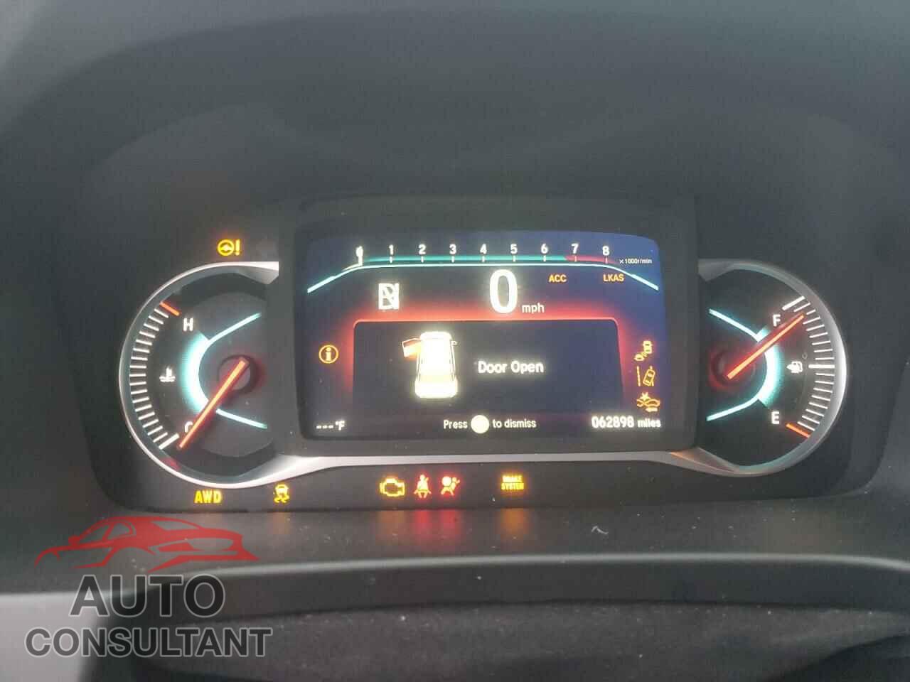 HONDA PILOT 2019 - 5FNYF6H51KB096214