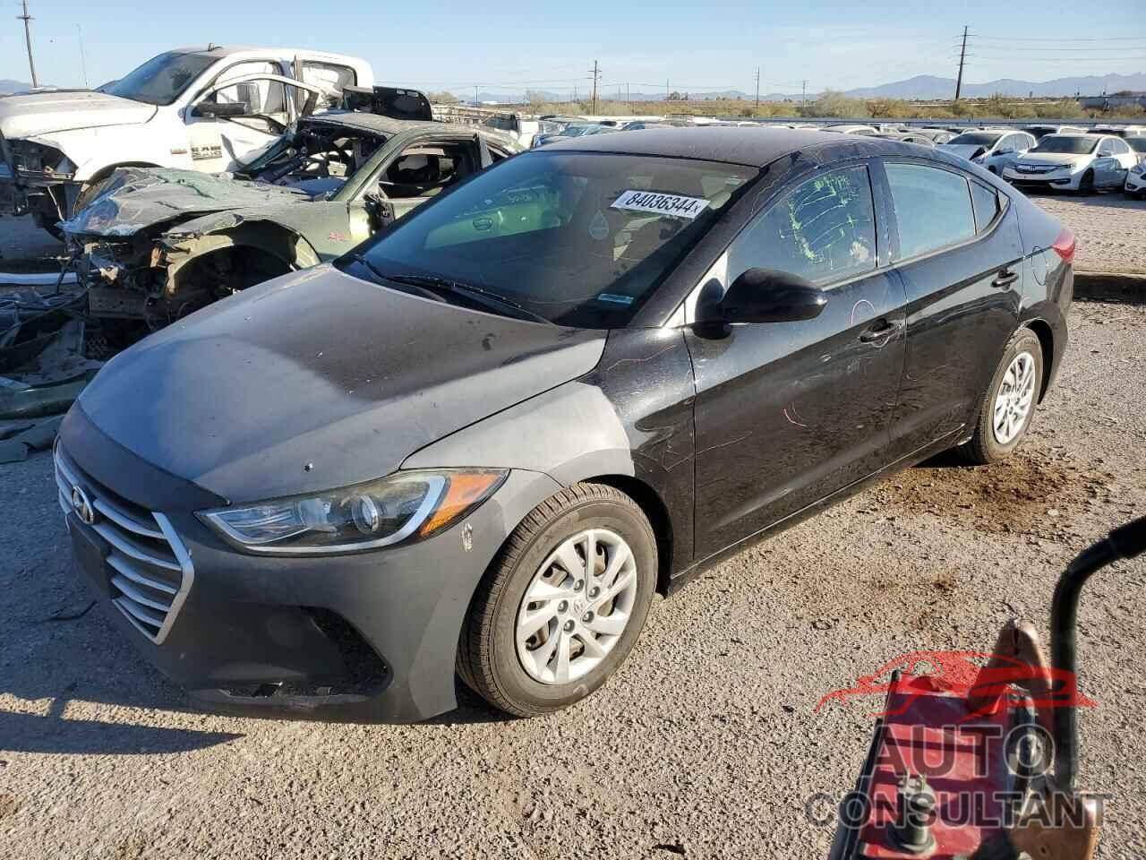 HYUNDAI ELANTRA 2018 - KMHD74LF1JU609429