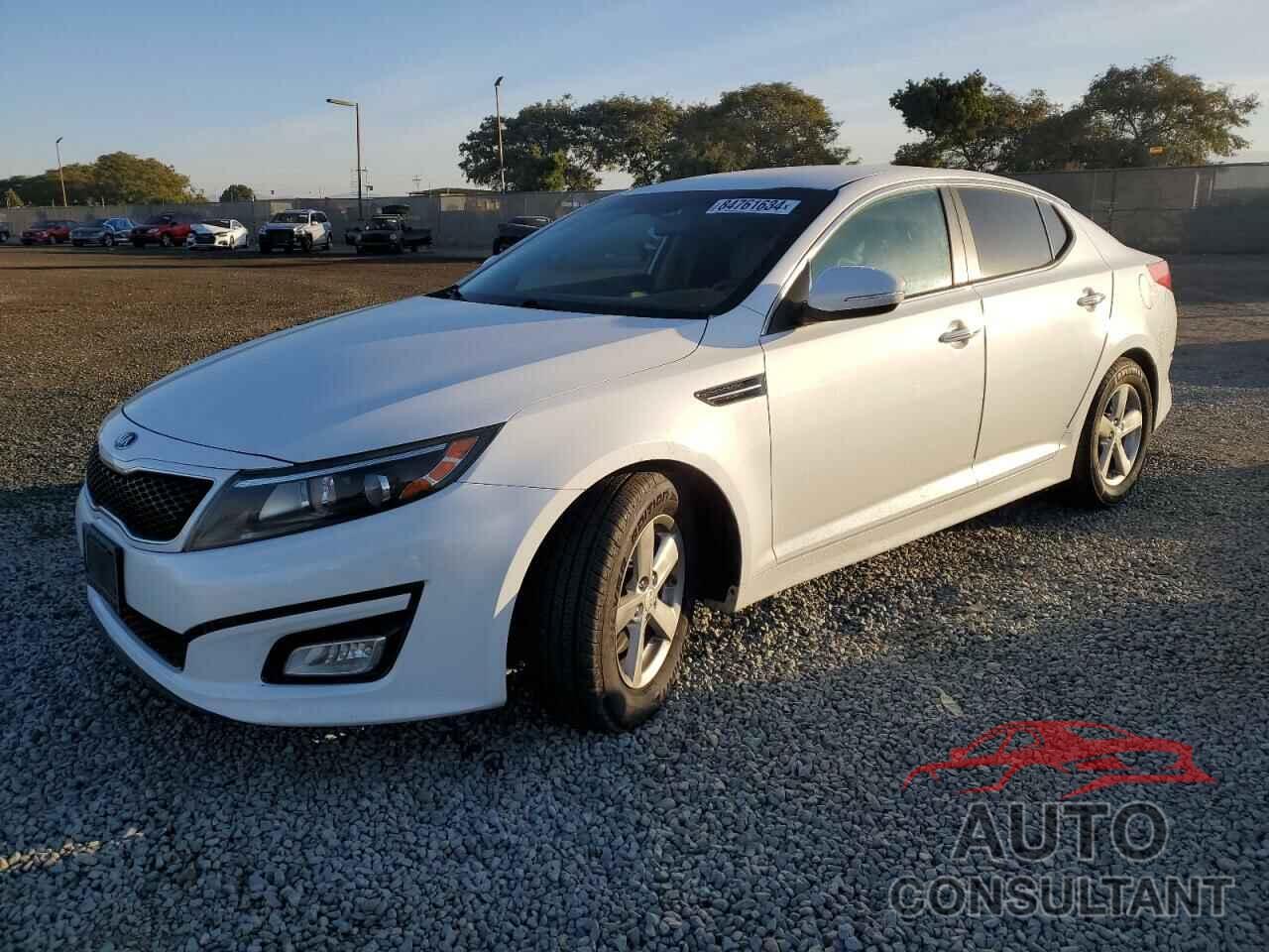 KIA OPTIMA 2015 - KNAGM4A77F5557924